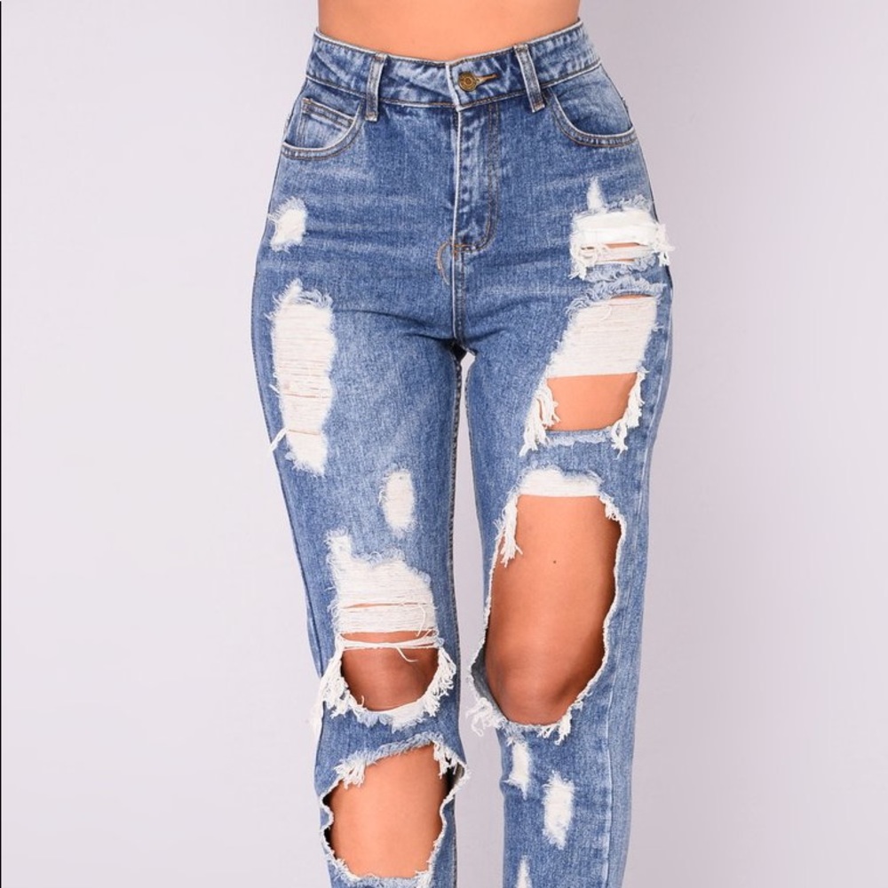 Fashion Nova boyfriend jeans 👖